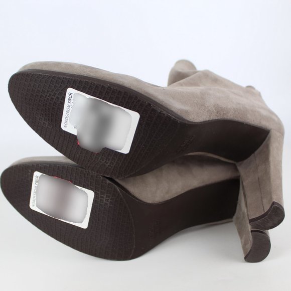 New STUART WEITZMAN Mitten Suede Bootie - Picture 11 of 13